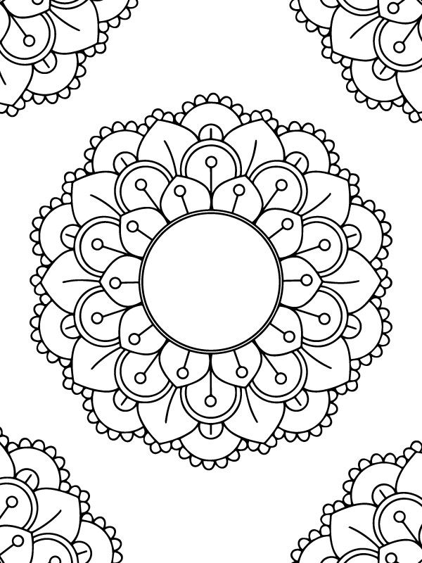 Mandala Pour Enfants