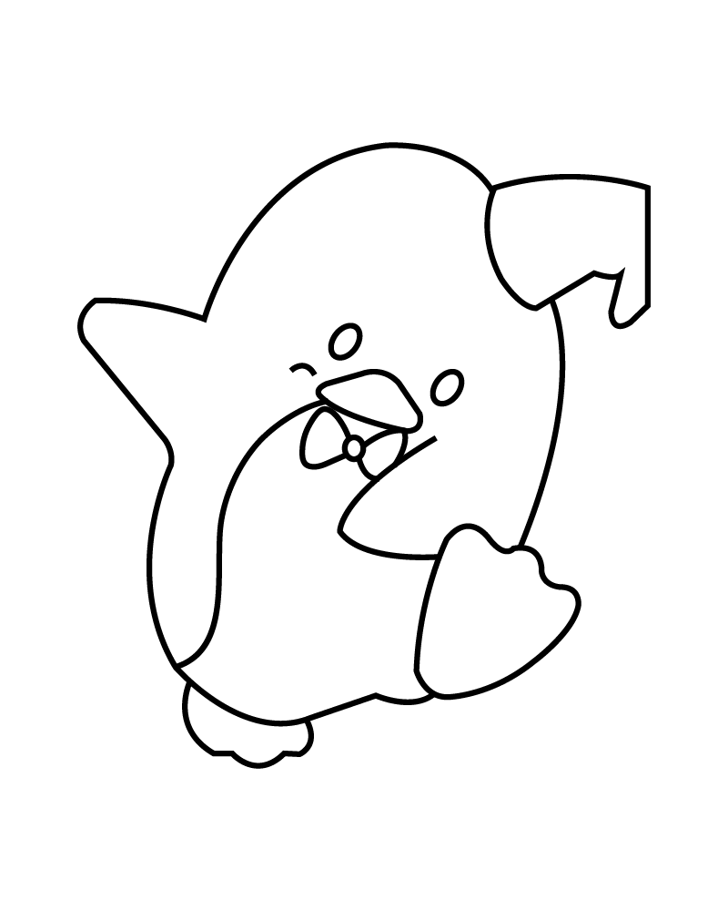 Activité de Coloriage Ludique de Tuxedosam
