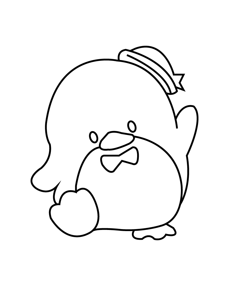 Coloriage de Tuxedosam
