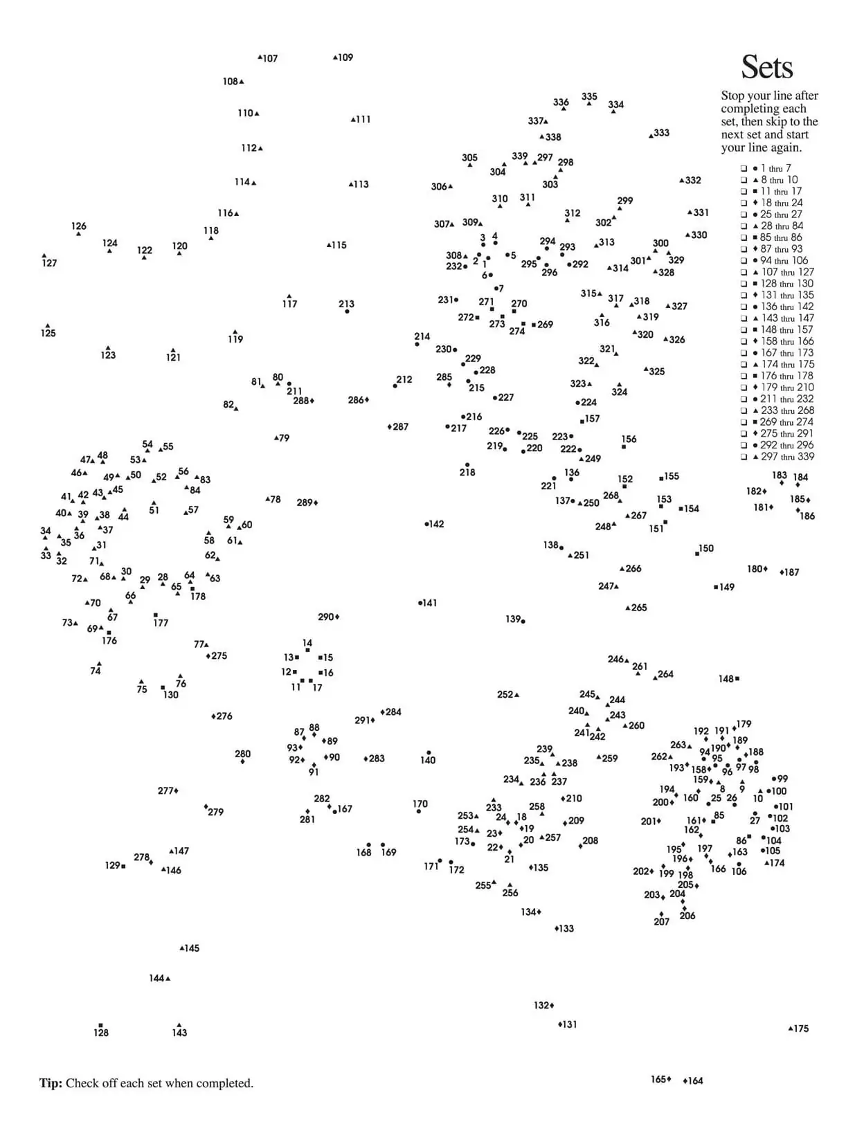 Extreme Dot to Dots